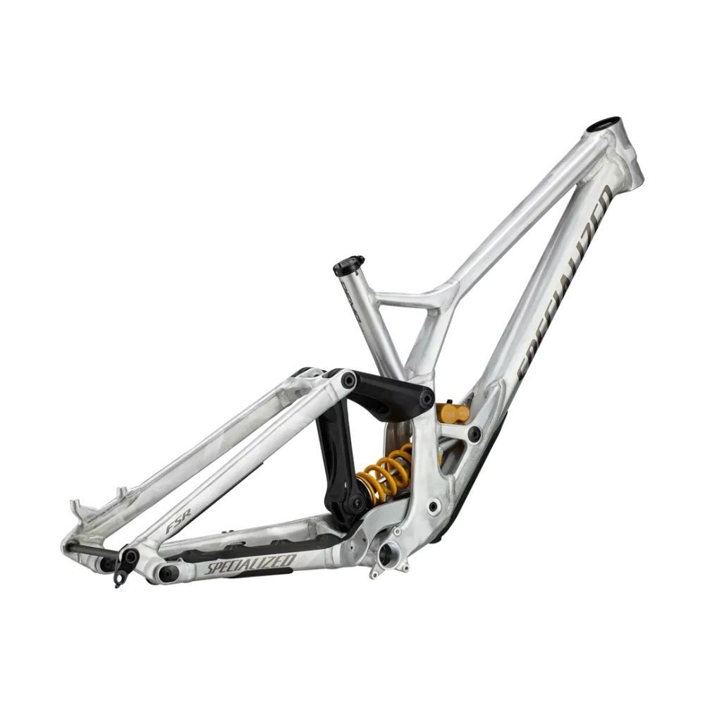 Cuadro Specialized Demo Race Gloss Flake Silver / Gunmetal / Brushed 2025