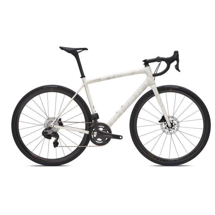 Vélo Specialized Aethos S-Works LTD Satin Birch / Black Pearl 2023