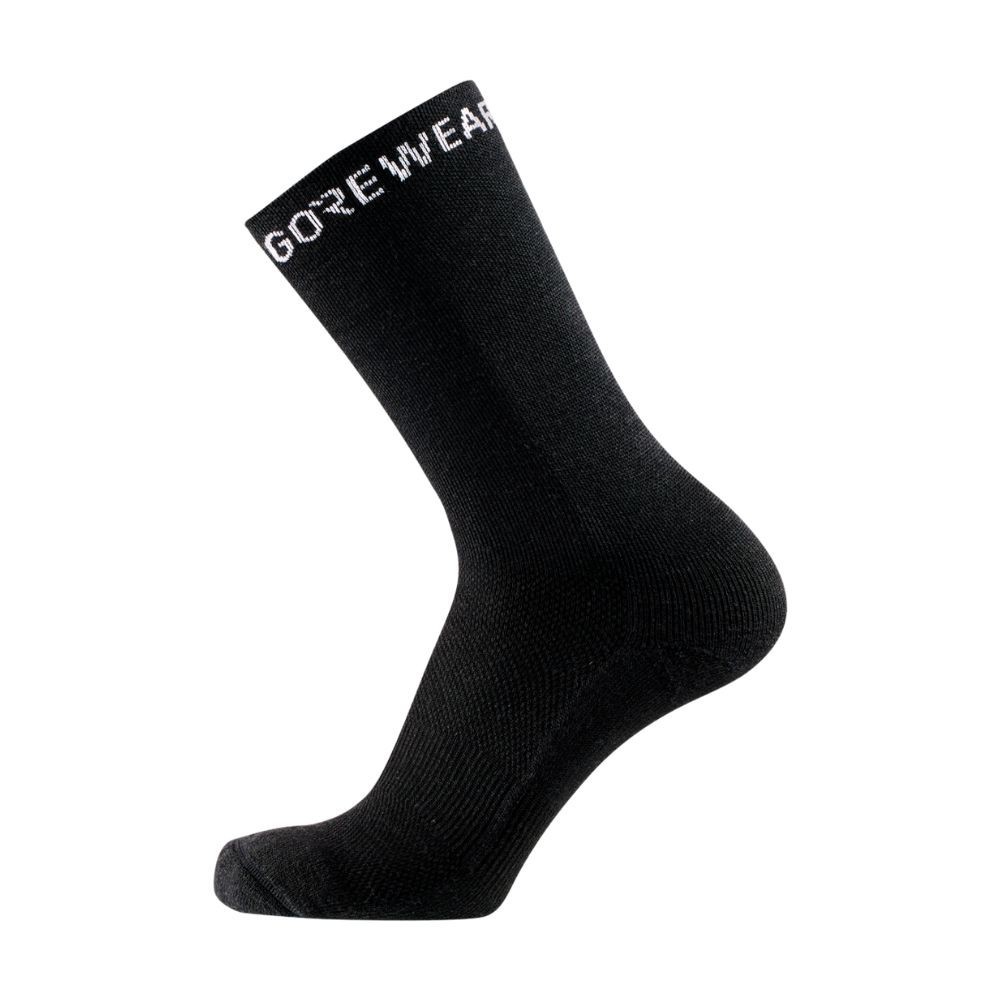 Chaussettes Gore Essential Thermo Noir | chaussettes cyclisme