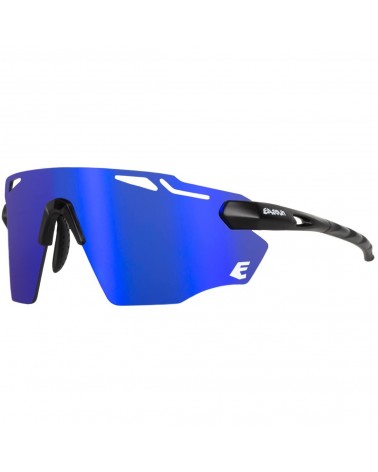 Gafas Eassun Fartlek Negro Mate Lente Azul