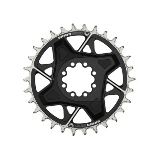 Plato Sram X0 Eagle  Type T DM 8T déporté de 3 mm