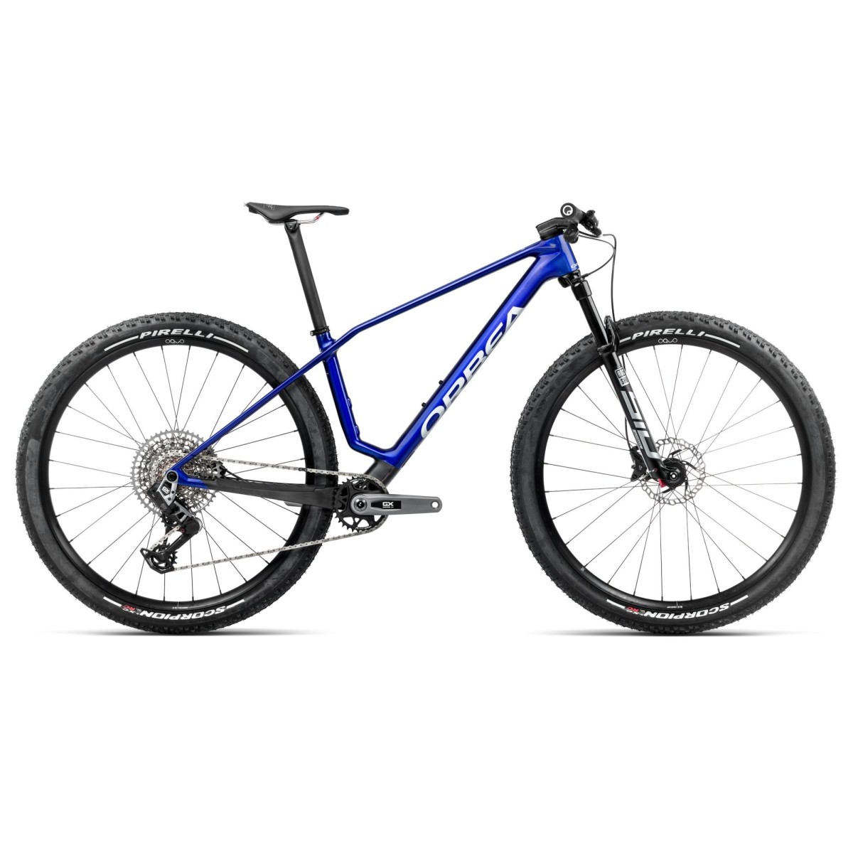 Bicicleta Orbea Alma M-Pro Cobalt Blue (Gloss) - Carbon Raw (Matt) 2025