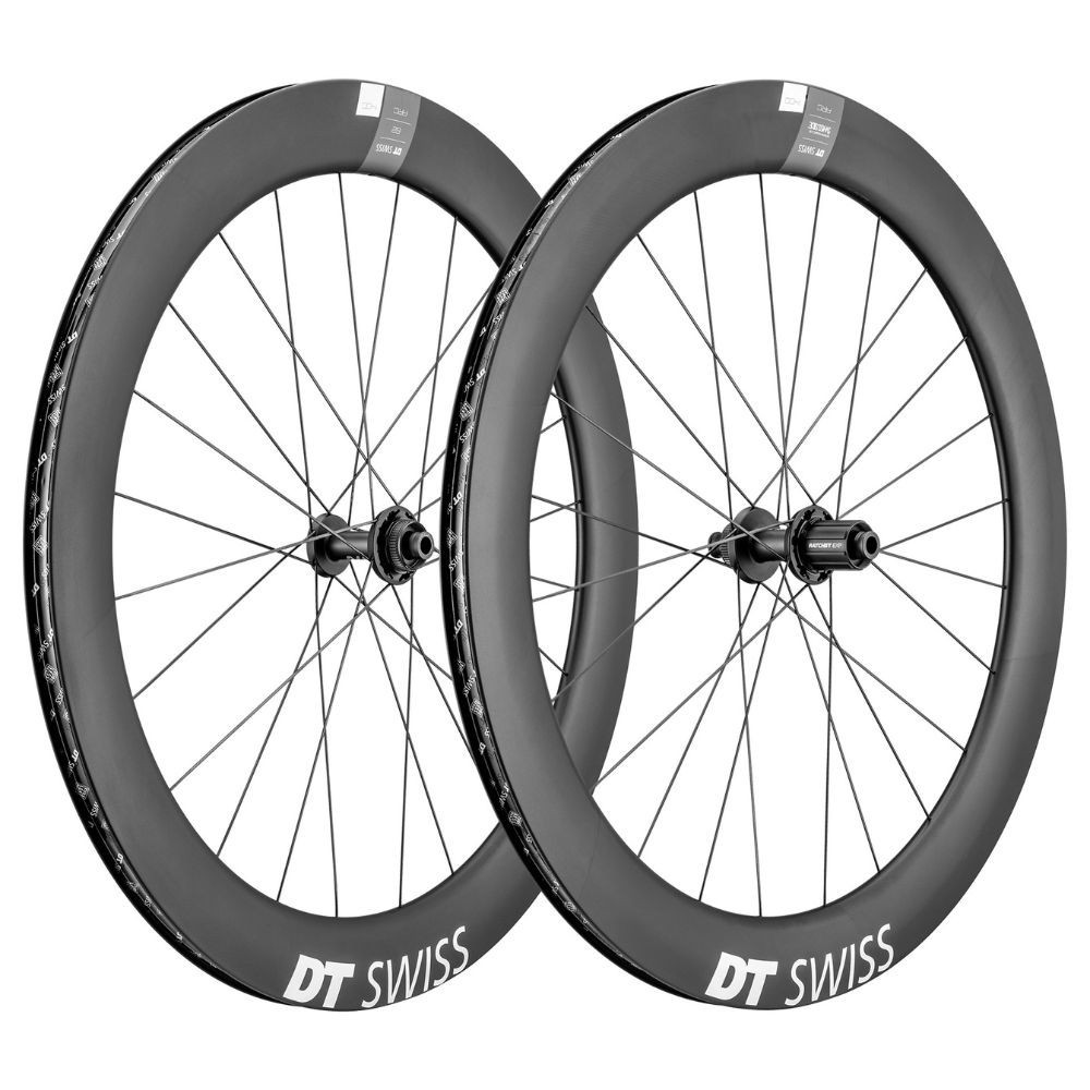 Jeu de roues Dt Swiss ARC 1600 Spiline 50 | roues route aéro