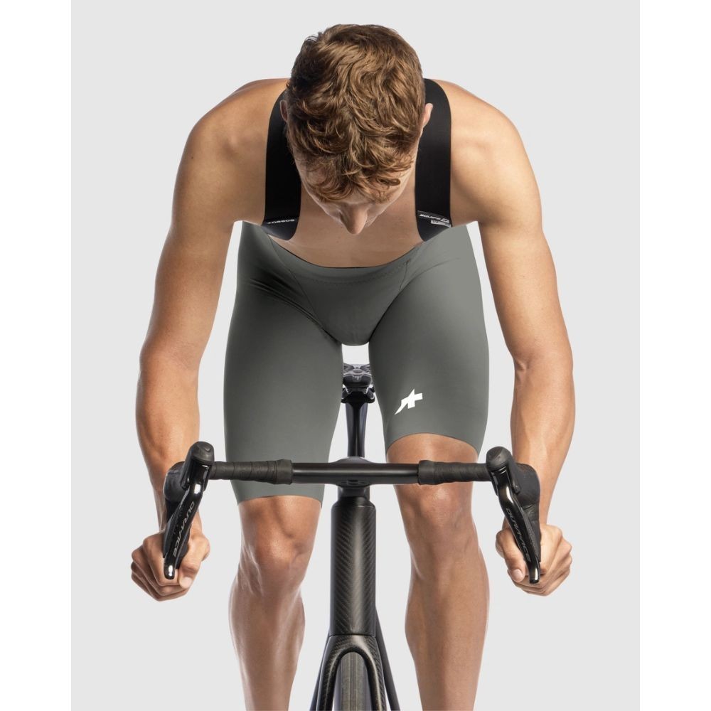 Culote Corto Assos Hombre Equipe R S11 Edge Green|Ropa ciclismo