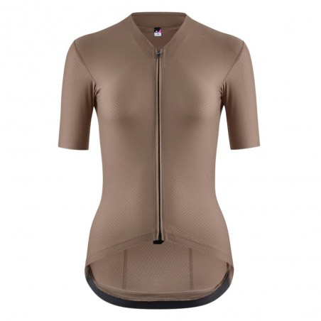 Maillot à manches courtes pour femme Assos Dyora R S11 Terra Sand