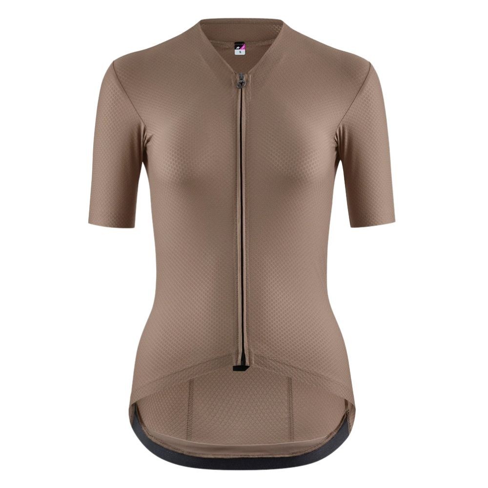 Maillot à manches courtes pour femme Assos Dyora R S11 Terra Sand