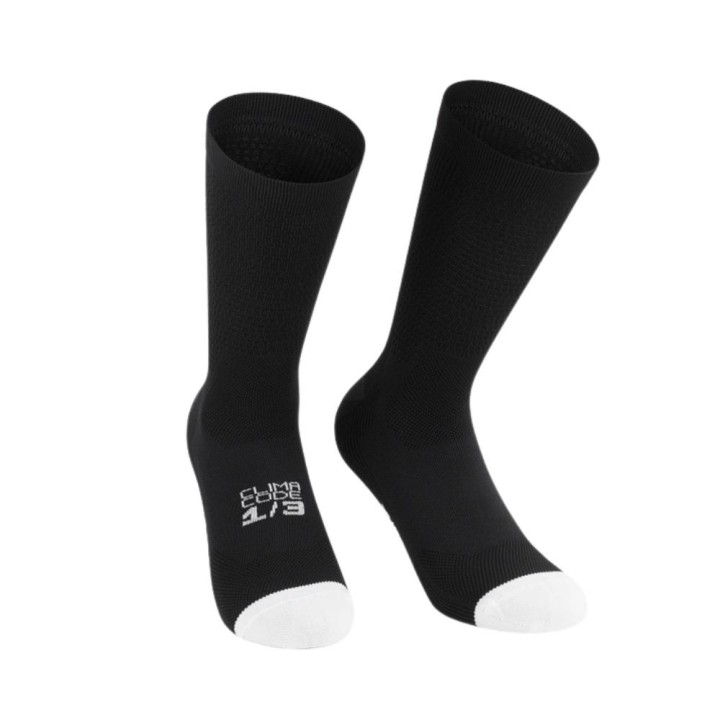 Chaussettes Assos Endurance S11 Black Series|Vêtements de cyclisme