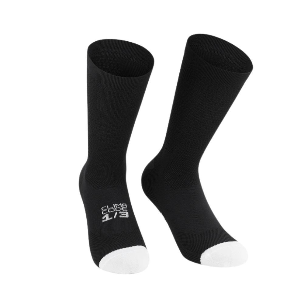 Chaussettes Assos Endurance S11 Black Series|Vêtements de cyclisme