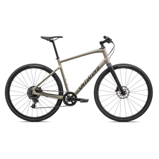 Bicicleta Specialized Sirrus X 4.0 Satin White Mountains / Taupe / Satin Black Reflective