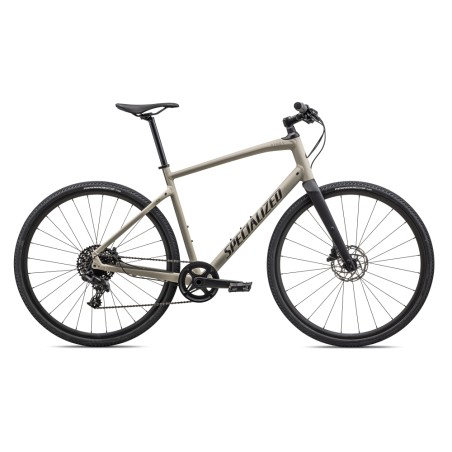 Bicicleta Specialized Sirrus X 4.0 Satin White Mountains / Taupe / Satin Black Reflective