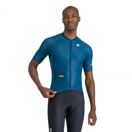 Maillot à manches courtes Sportful Supernova Teal Blue