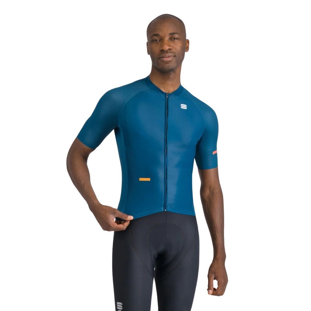 Maillot à manches courtes Sportful Supernova Teal Blue