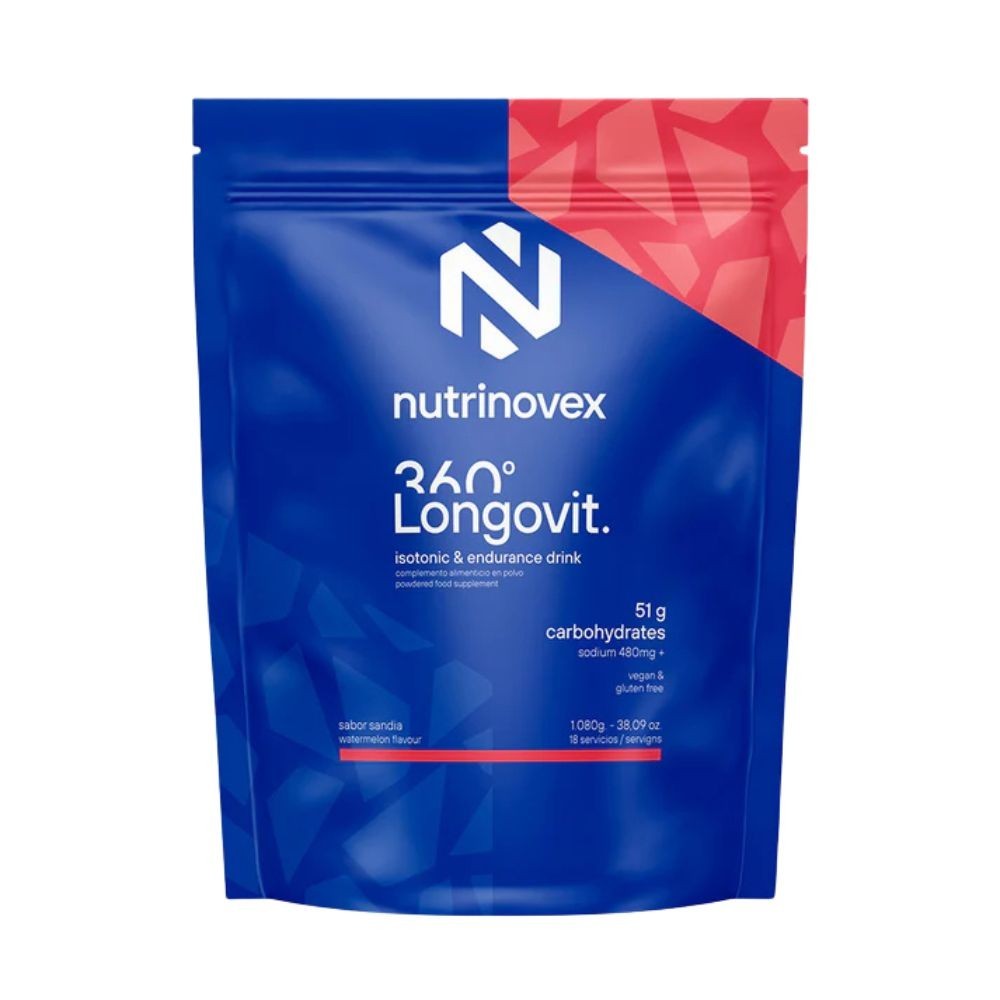 Carbohydrates Nutrinovex Longovit 360 Drink 51 g Pastèque
