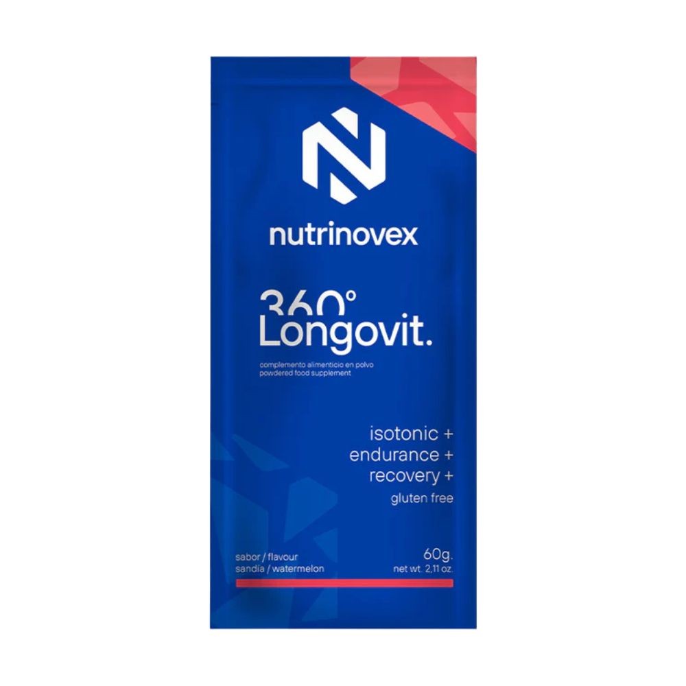 Carbohidratos Nutrinovex Longovit 360 Drink 51g Limón Sandia