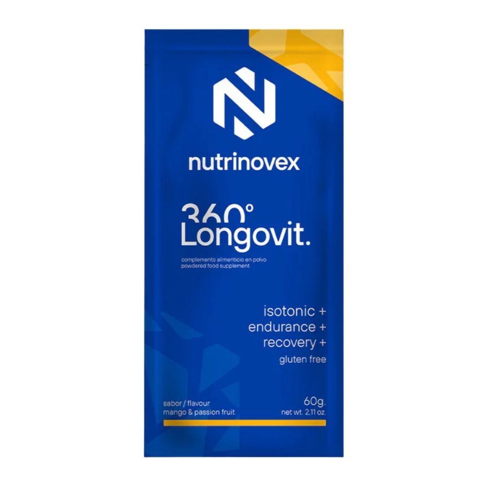Carbohydrates Nutrinovex Longovit 360 Boisson 51 g Mangue Maracuyá
