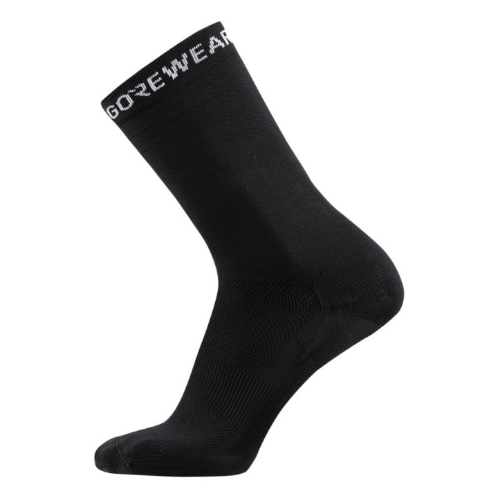Chaussettes Gore Essential Black | chaussettes de cyclisme