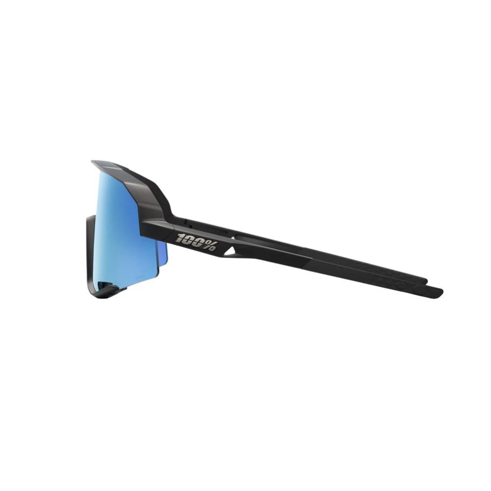 Gafas 100% Slendale Lente Ahumada - Montura Negro Mate