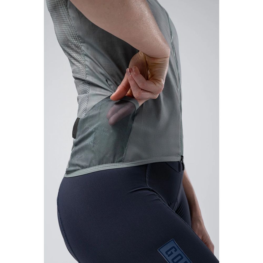 Gilet femme Gobik Plus 2.0 Cedar Check|Vêtements cyclisme
