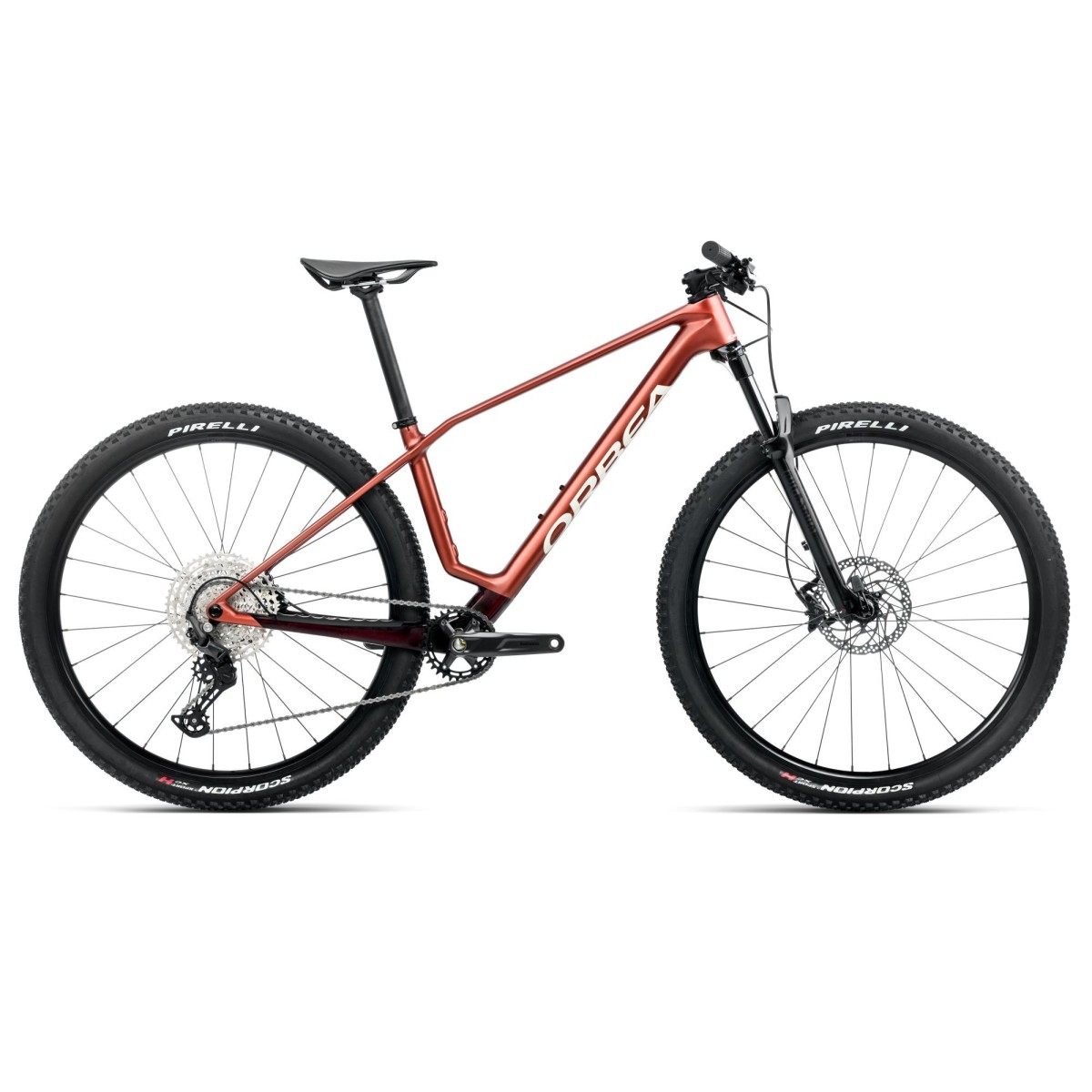 Bicicleta Orbea ALMA M50 Mars Red (Matt) - Metallic Burgundy Red (Gloss) 2025