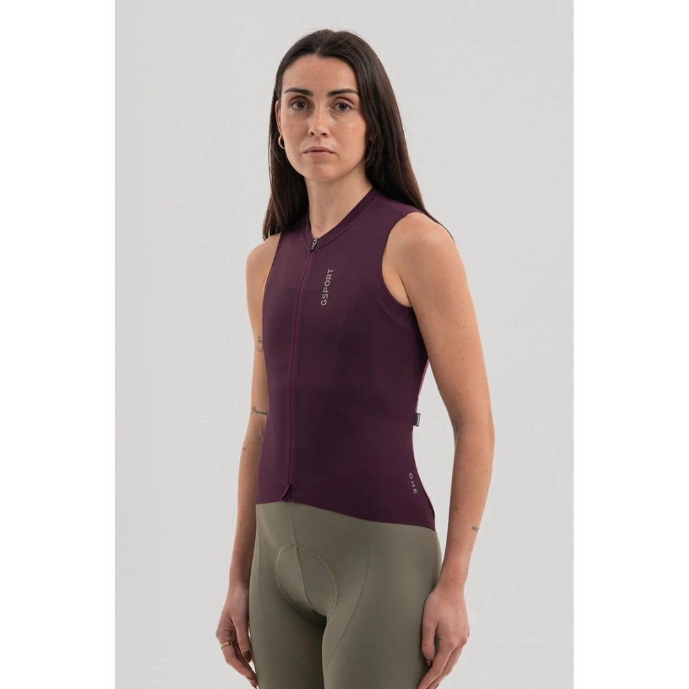 Maillot Mujer Sin Mangas Gsport One Bloom|Maillot