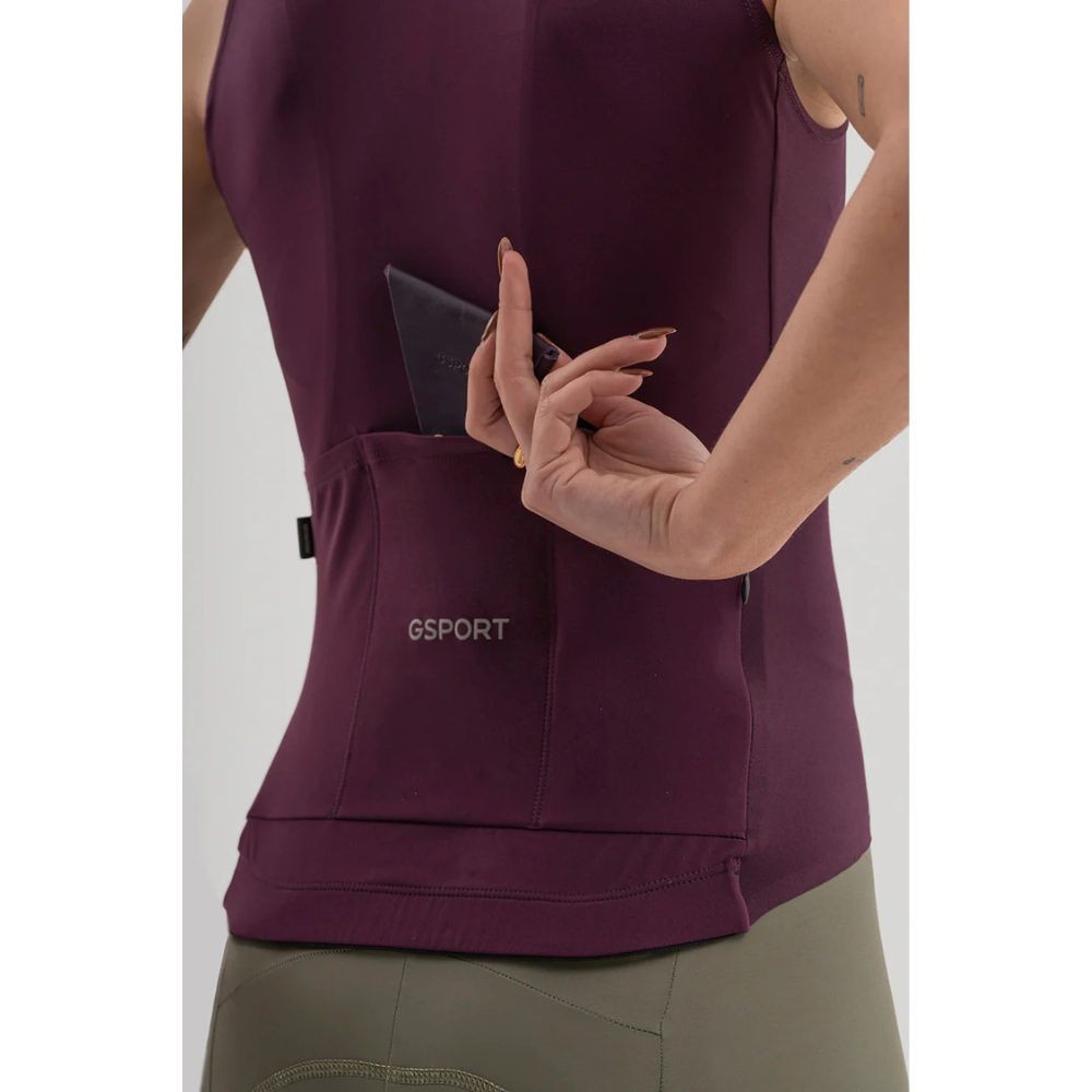 Maillot Mujer Sin Mangas Gsport One Bloom|Maillot