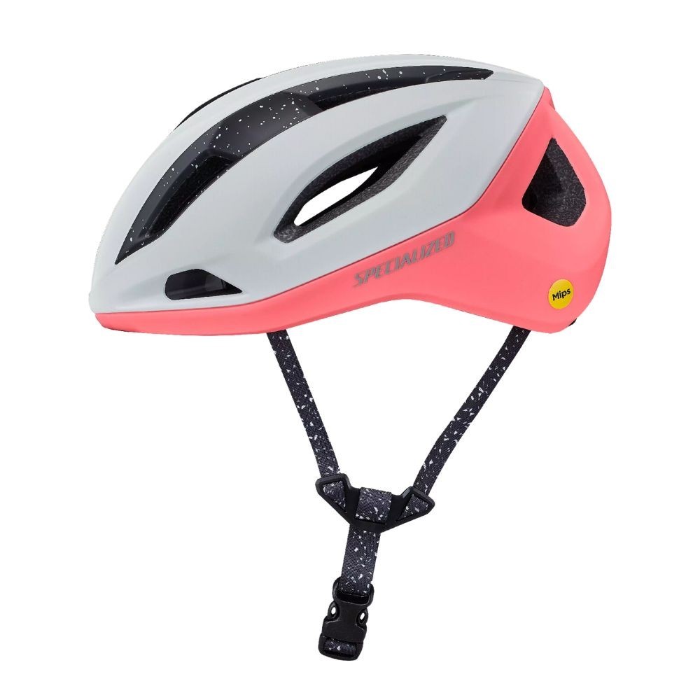 Casco Specialized Search Dune White/Vivid Pink