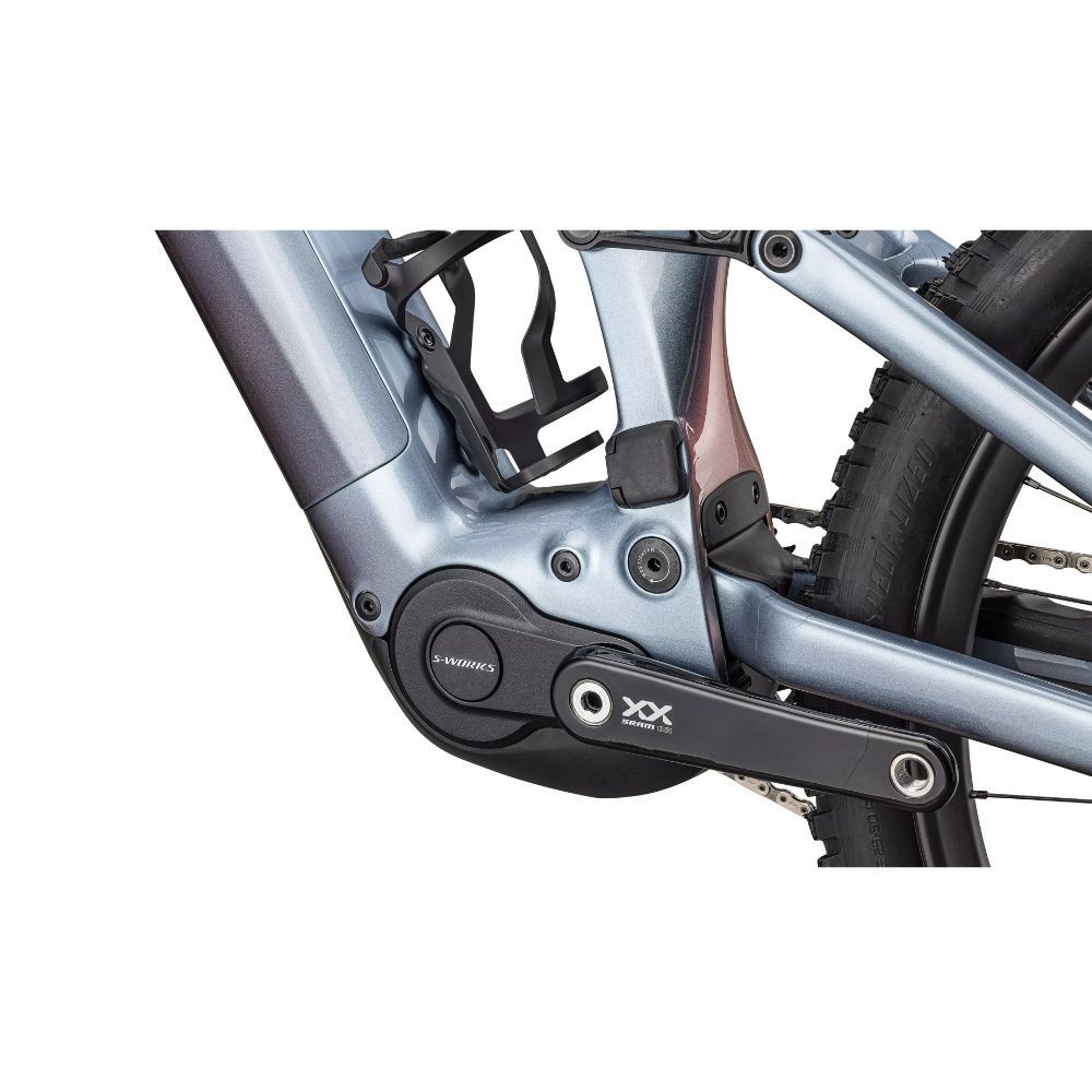Vélo Specialized Turbo Levo S-Works Carbon G4 Nb Gloss Glacial Metallic / Red Pearl / Black Pearl 2026