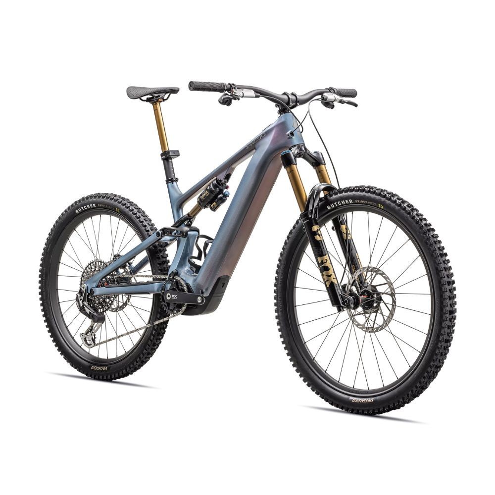 Bicicleta Specialized Turbo Levo S-Works Carbon G4 Nb Gloss Glacial Metallic / Red Pearl / Black Pearl 2026