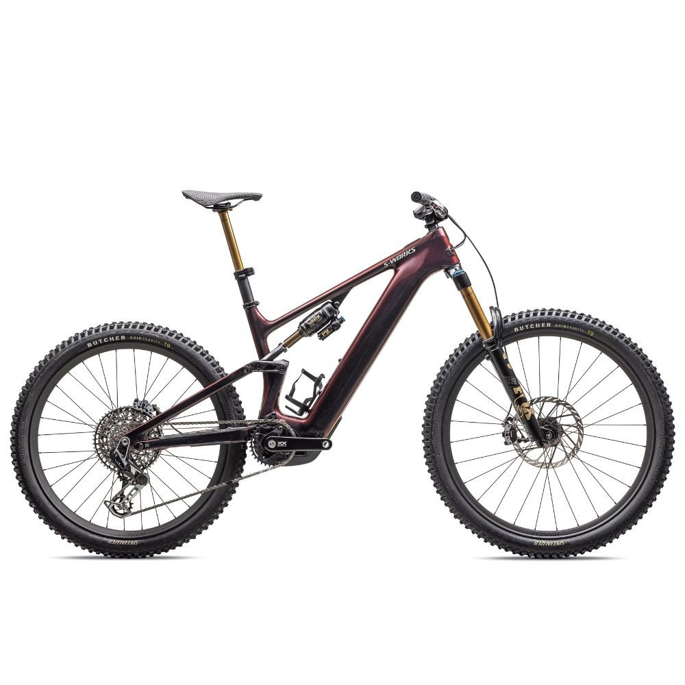 Bicicleta Specialized Turbo Levo S-Works Carbon G4 Nb Gloss Red Pearl / Black / Metallic White Silver 2026