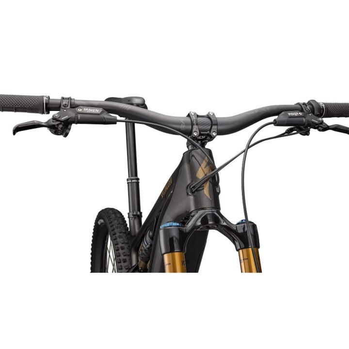 Vélo Specialized Turbo Levo Pro Carbon G4 Nb Gloss Metallic Obsidian / Burnt Gold Metallic 2026