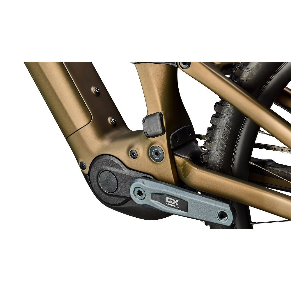 Vélo Specialized Turbo Levo Expert Carbon G4 Nb Satin Burnt Gold Metallic / Double 2026