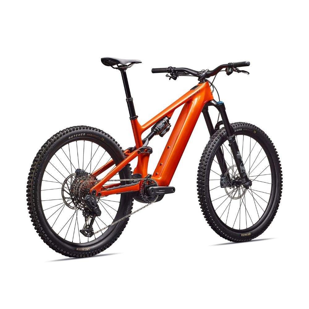 Vélo Specialized Turbo Levo Comp Carbon G4 Nb Orange brillant sur argent poudré / bleu marine foncé 2026