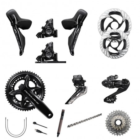 Groupe complet Shimano Dura-ace Di2 R9200 12v. 50x34 -11-34 Avec potentiomètre