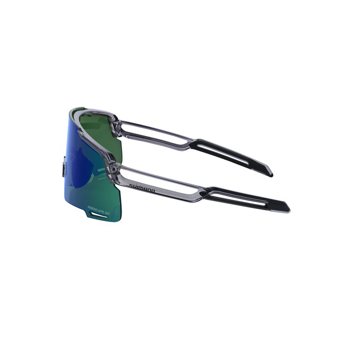 Lunettes Shimano Equinox Ridescape Gravel/ Gris Transparent|Lunettes de cyclisme