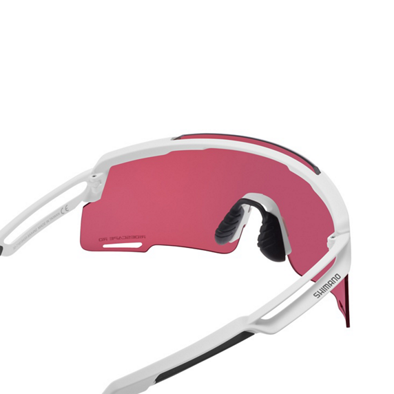 Lunettes Shimano Equinox Ridescape Road Blanc Mat | Lunettes de cyclisme