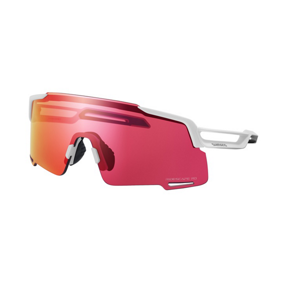 Lunettes Shimano Equinox Ridescape Road Blanc Mat | Lunettes de cyclisme