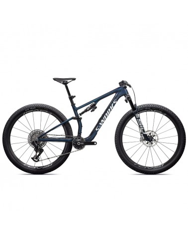 Bicicleta Specialized S-Works Epic 8 Gloss Cyan Blue Pearl / Metallic White Silver 2026