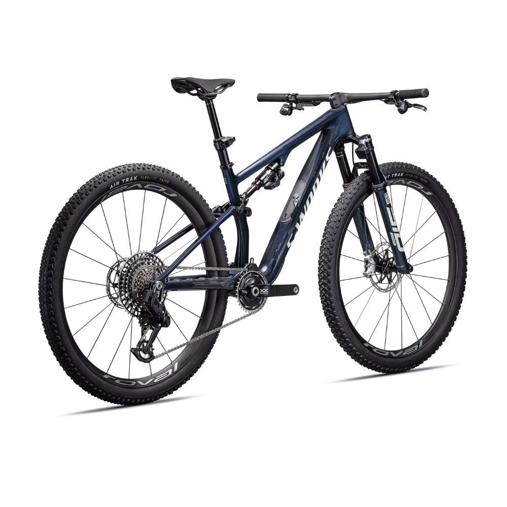 Vélo Specialized S-Works Epic 8 Gloss Cyan Blue Pearl / Metallic White Silver 2026