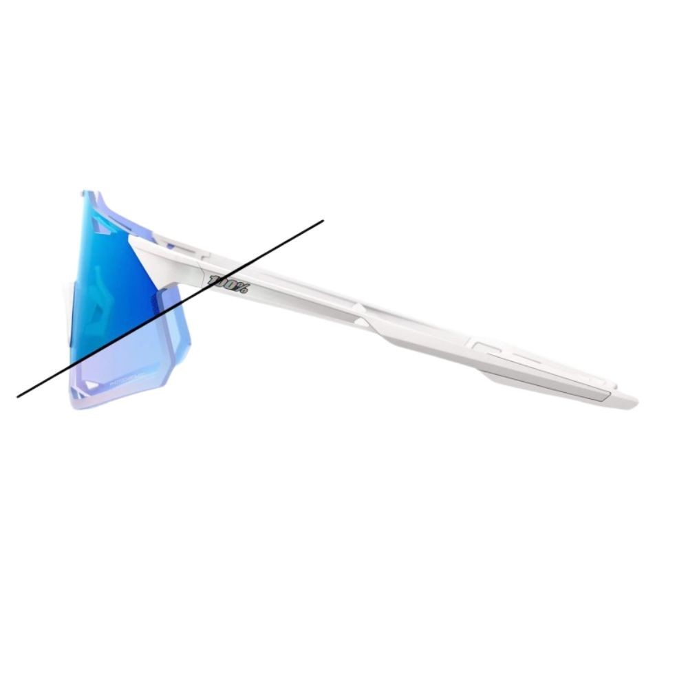 Gafas 100% Hypercraft Bastille Pearl/Blue Photochromic Lens|Gafas ciclismo