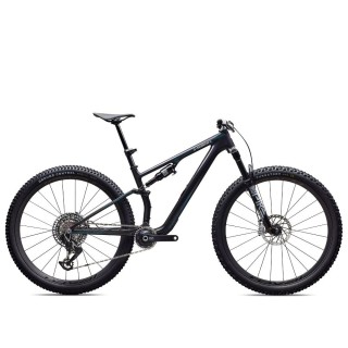 Bicicleta Specialized S-Works Epic 8 EVO AXS Gloss Carbon/Green to Purple Viavi Fade/Brushed Liquid Metal