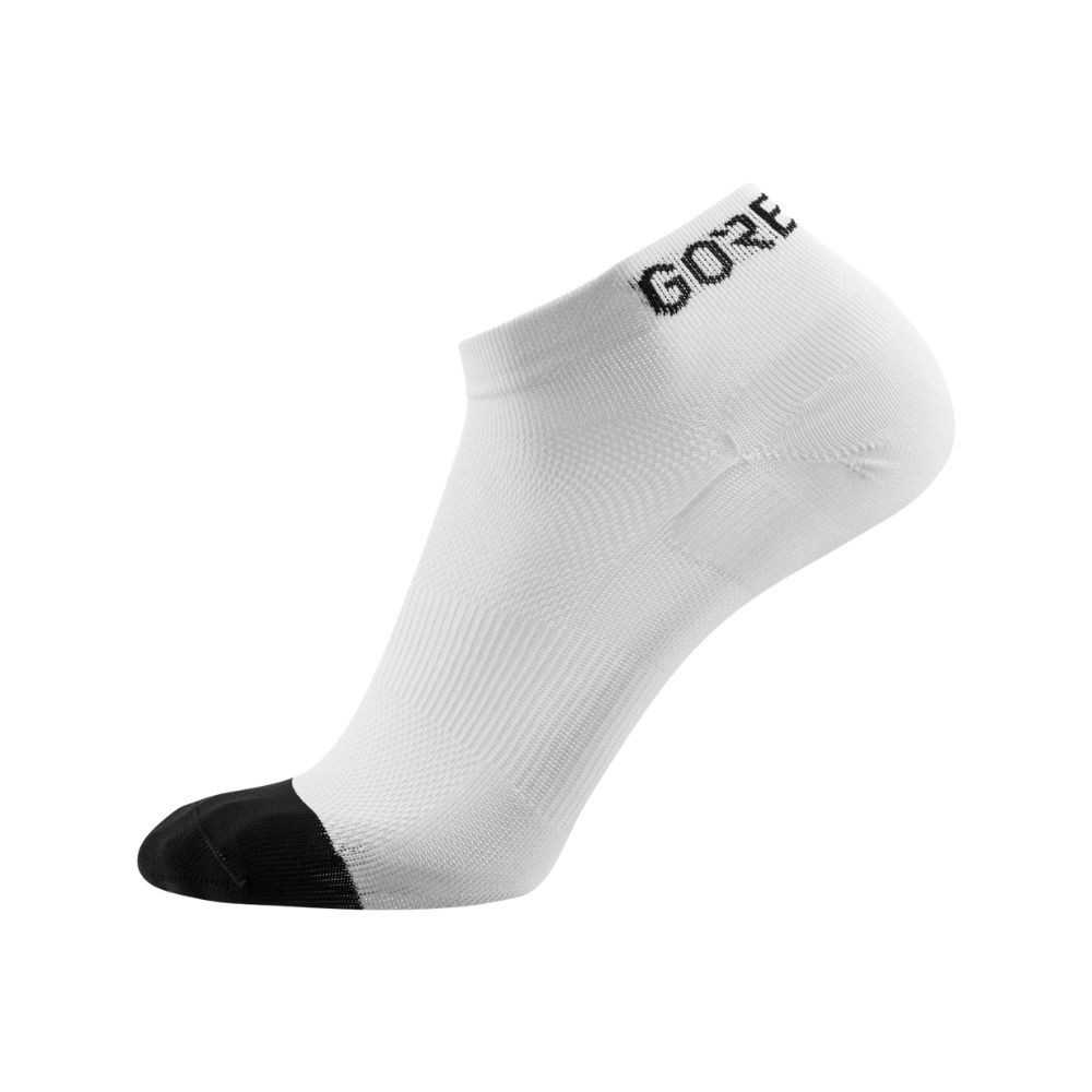 Chaussettes courtes Gore Essential White | chaussettes de cyclisme