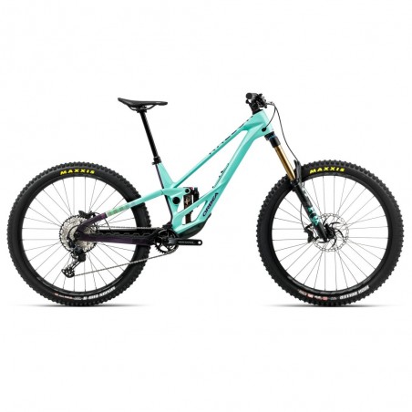 Vélo Orbea Rallon E10 Aloha Green - Fantasy Purple Carbon View (brillant) 2026
