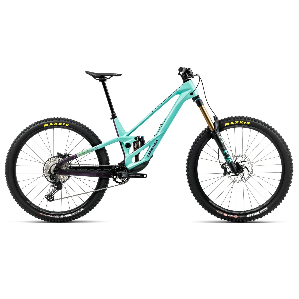 Bicicleta Orbea Rallon E10 Aloha Green - Fantasy Purple Carbon View (Gloss) 2026