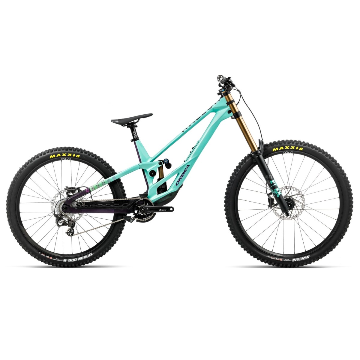 Bicicleta Orbea Rallon D-Ltd Aloha Green - Fantasy Purple Carbon View (Gloss) 2026