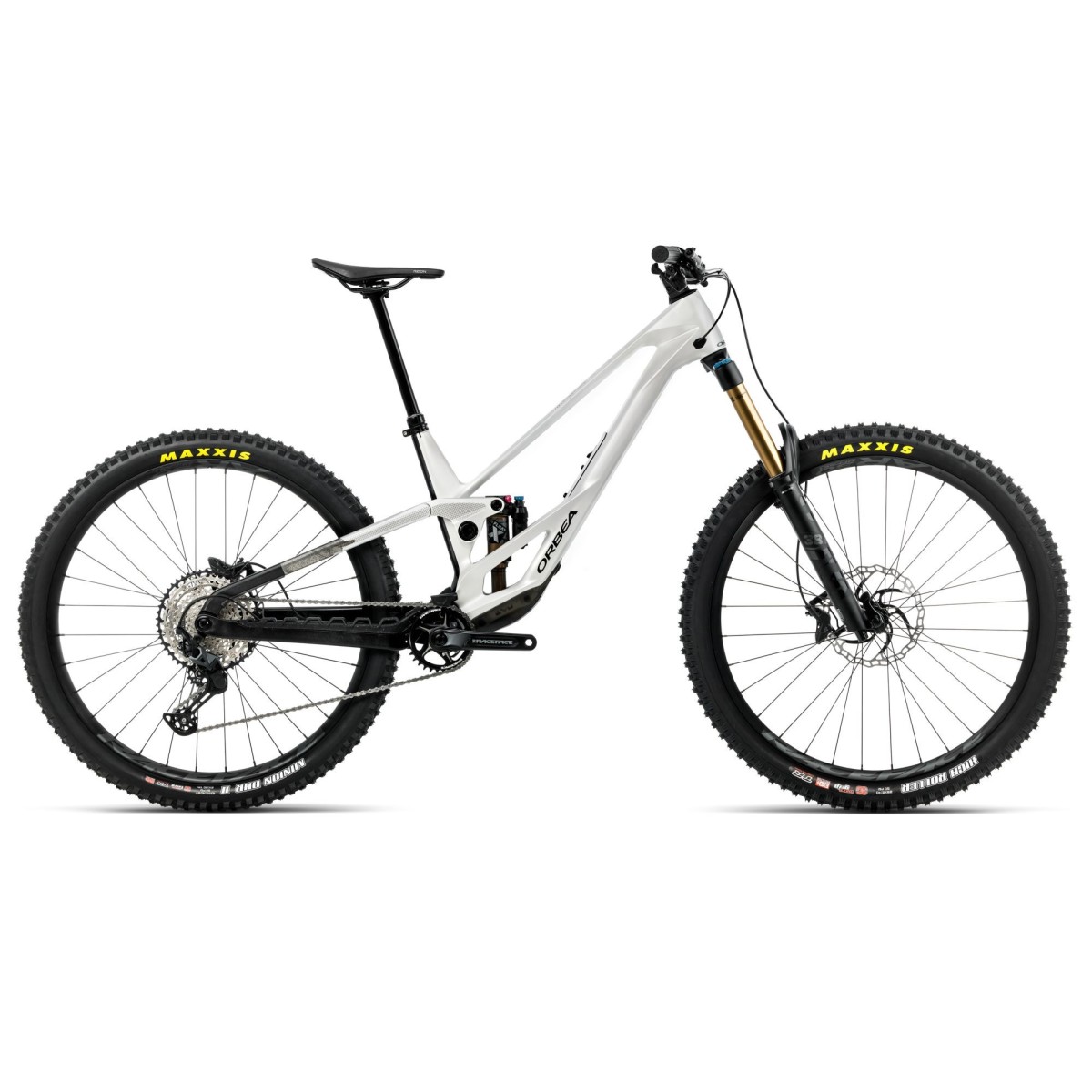 Vélo Orbea Rallon 450 E10 Blanc Chich - Diamant Noir (Brillant) 2026