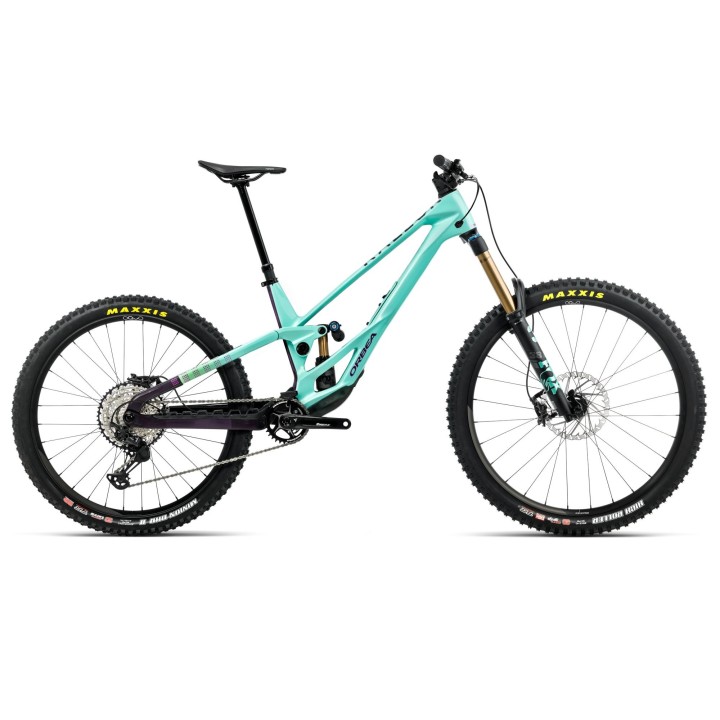Bicicleta Orbea Rallon 450 E-Team Aloha Green - Fantasy Purple Carbon View (Gloss) 2026