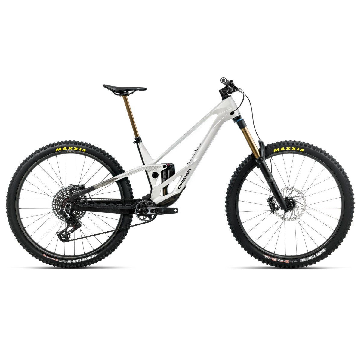 Bicicleta Orbea Rallon 450 E-Ltd White Chich - Diamond Black (Gloss) 2026