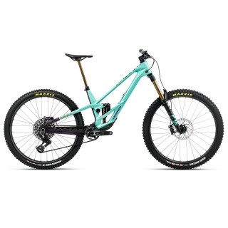 Vélo Orbea Rallon 450 E-Ltd Aloha Green - Fantasy Purple Carbon View (Gloss) 2026
