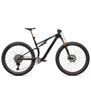 Vélo Specialized Epic 8 S-Works Evo DI2 Carbone brillant / Vert à violet dégradé Viavi / Métal liquide brossé 2026