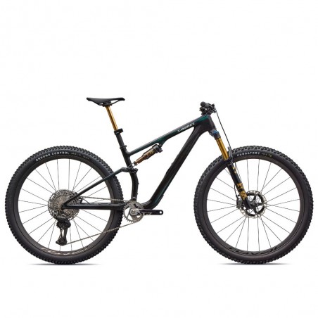 Vélo Specialized Epic 8 S-Works Evo DI2 Carbone brillant / Vert à violet dégradé Viavi / Métal liquide brossé 2026